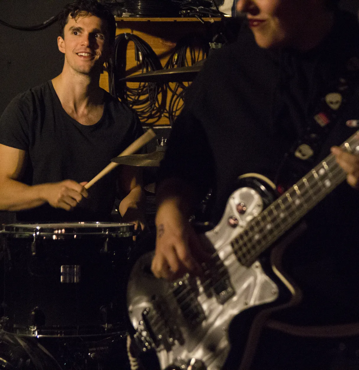 A Deer A Horse performing live at Cafe Bourbon Street, Columbus in 2016 — concert photography by James Anthony Brooks