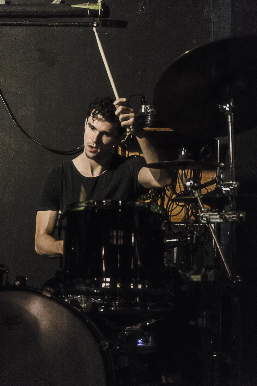 A Deer A Horse performing live at Cafe Bourbon Street, Columbus in 2016 — concert photography by James Anthony Brooks