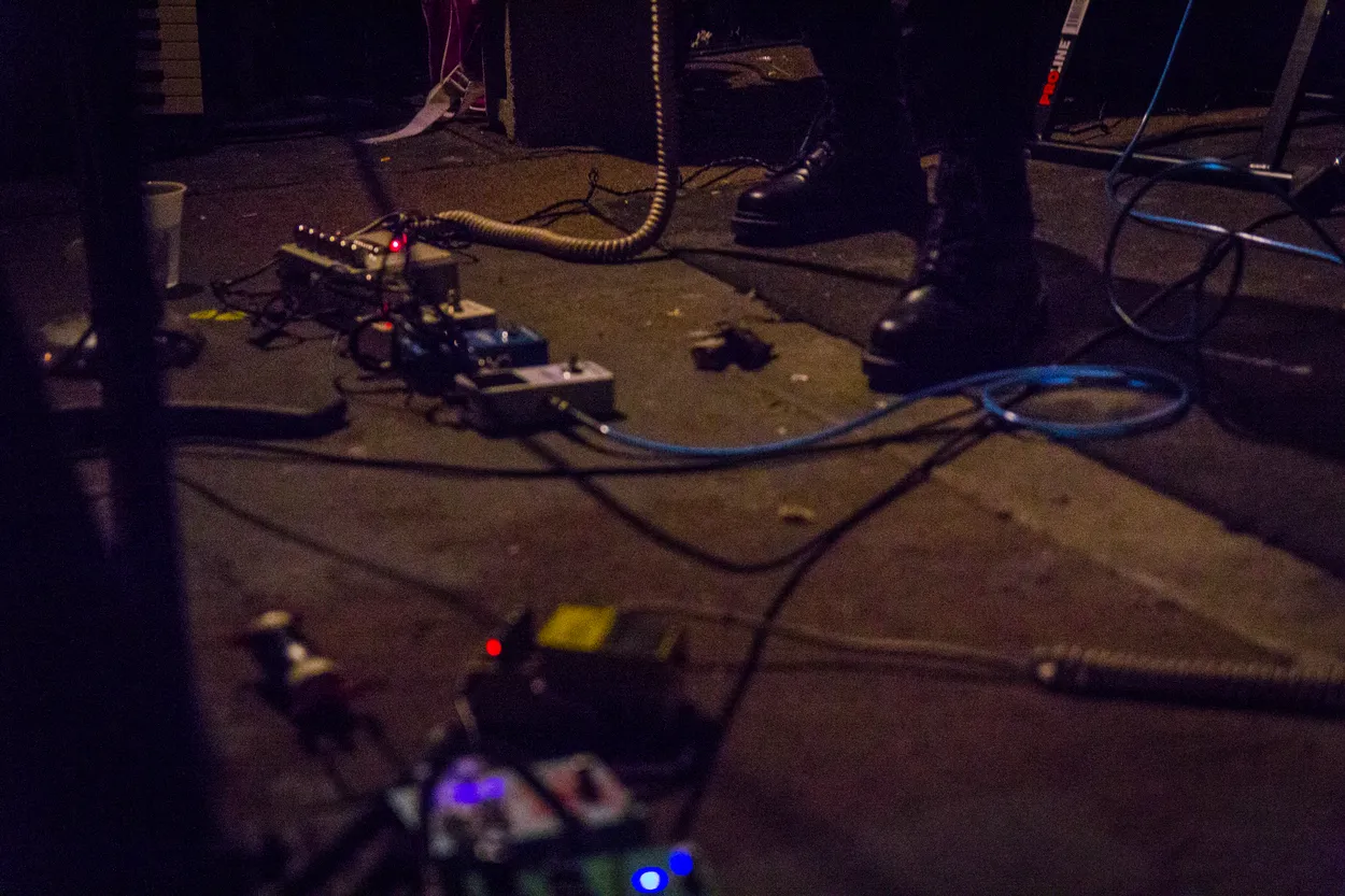 A Deer A Horse performing live at Cafe Bourbon Street, Columbus in 2016 — concert photography by James Anthony Brooks