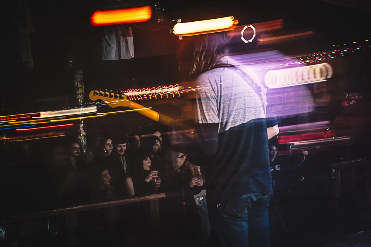 American Spirits performing live at Howard's Club H, Bowling Green in 2018 — concert photography by James Anthony Brooks