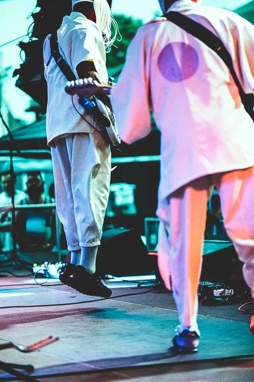 Austin TV performing live at Post. Festival, Indianapolis in 2026 — concert photography by James Anthony Brooks