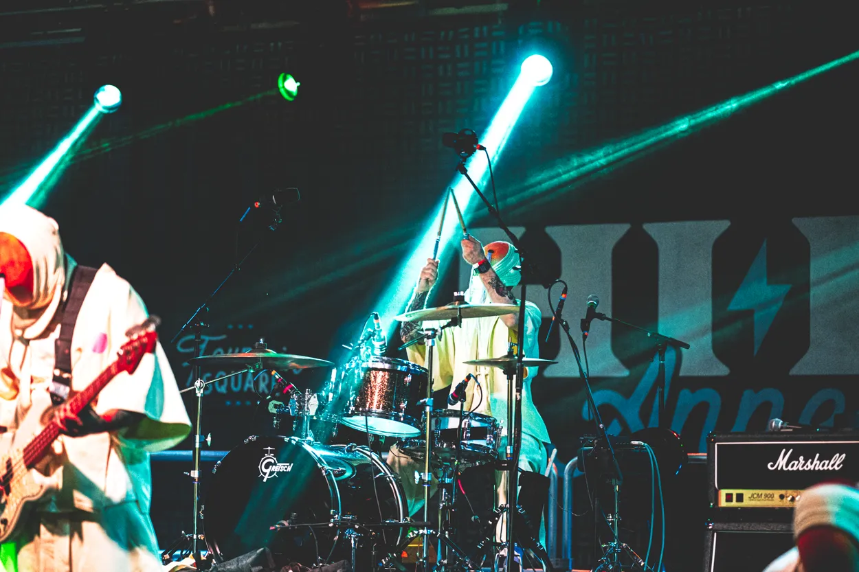 Austin TV performing live at Post. Festival, Indianapolis in 2026 — concert photography by James Anthony Brooks