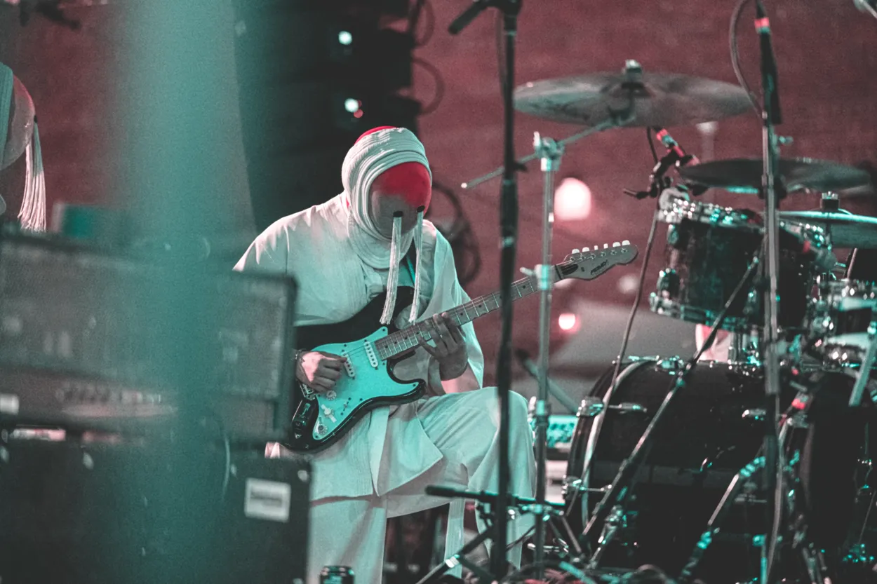 Austin TV performing live at Post. Festival, Indianapolis in 2026 — concert photography by James Anthony Brooks