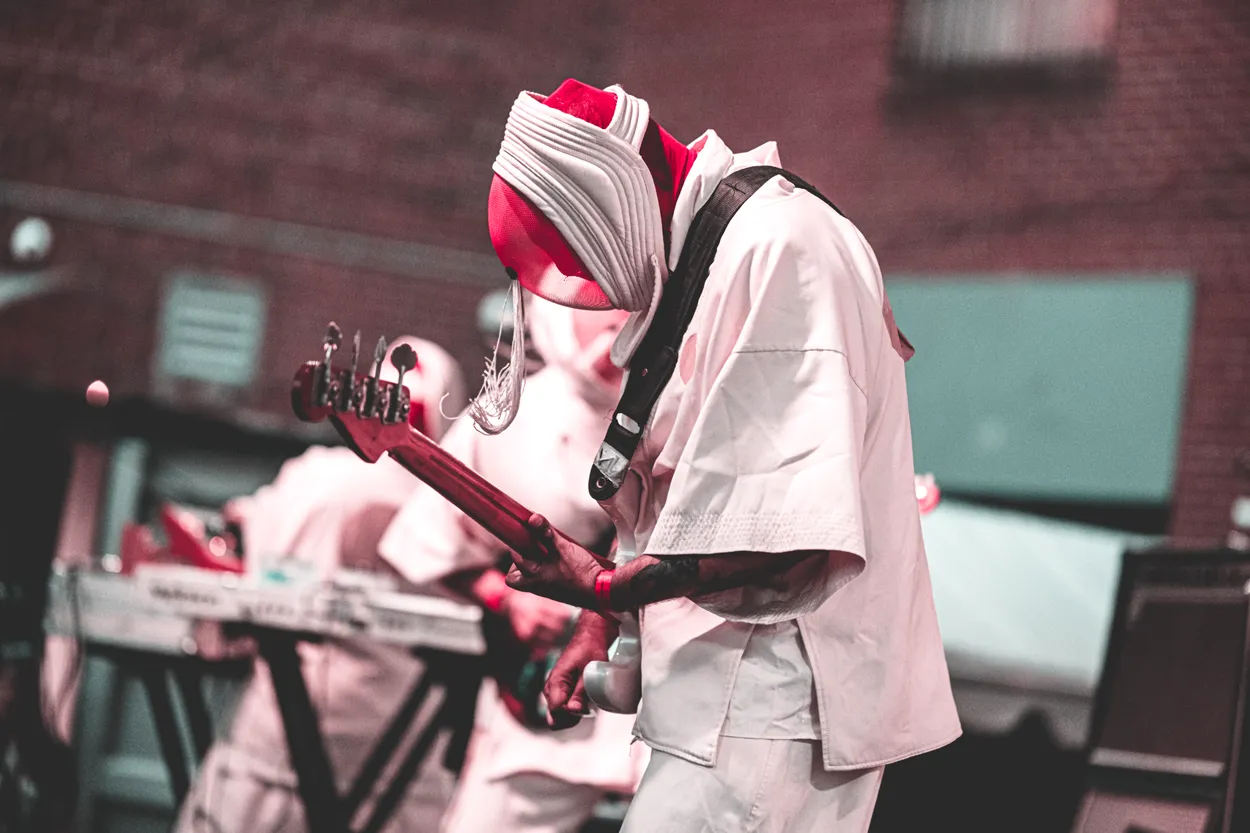 Austin TV performing live at Post. Festival, Indianapolis in 2026 — concert photography by James Anthony Brooks