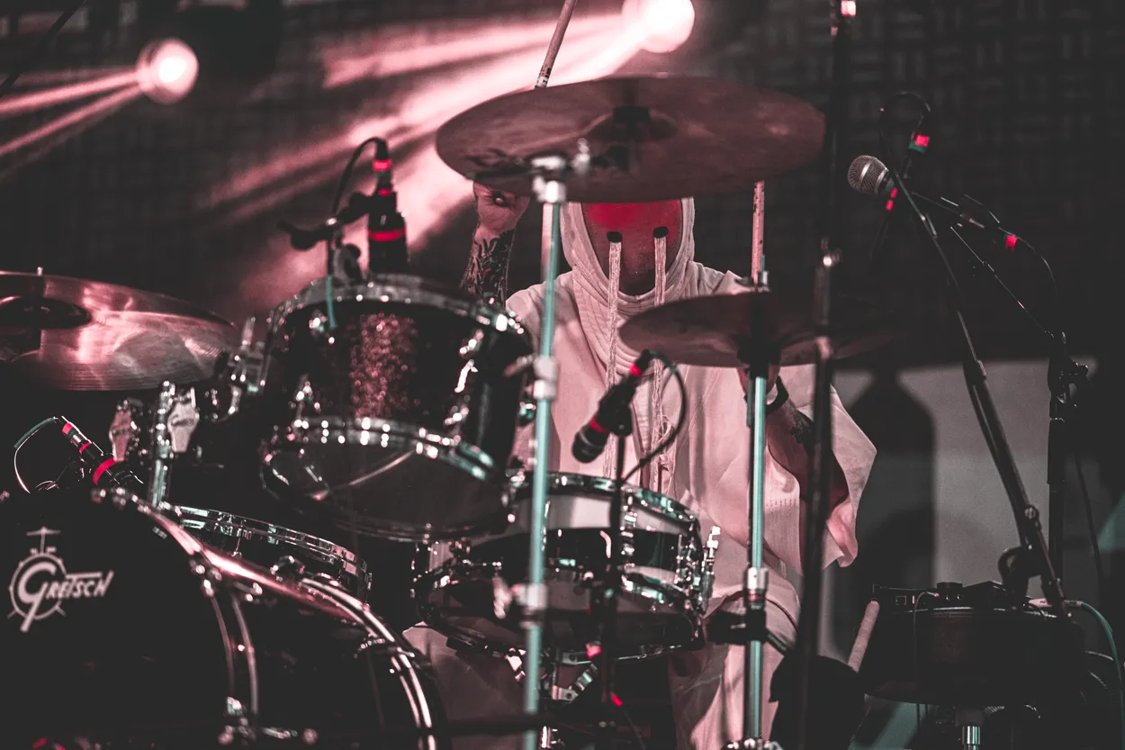 Austin TV performing live at Post. Festival, Indianapolis in 2026 — concert photography by James Anthony Brooks