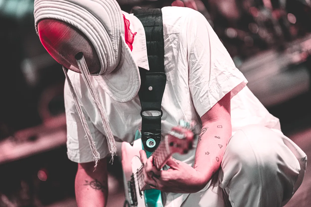 Austin TV performing live at Post. Festival, Indianapolis in 2026 — concert photography by James Anthony Brooks
