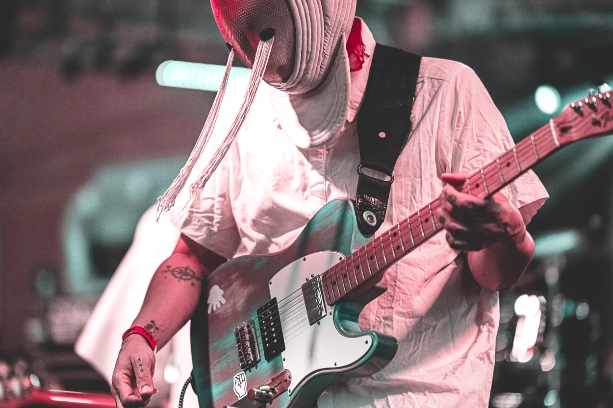 Austin TV performing live at Post. Festival, Indianapolis in 2026 — concert photography by James Anthony Brooks