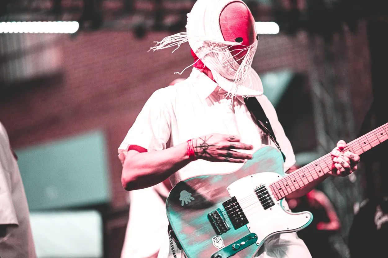Austin TV performing live at Post. Festival, Indianapolis in 2026 — concert photography by James Anthony Brooks