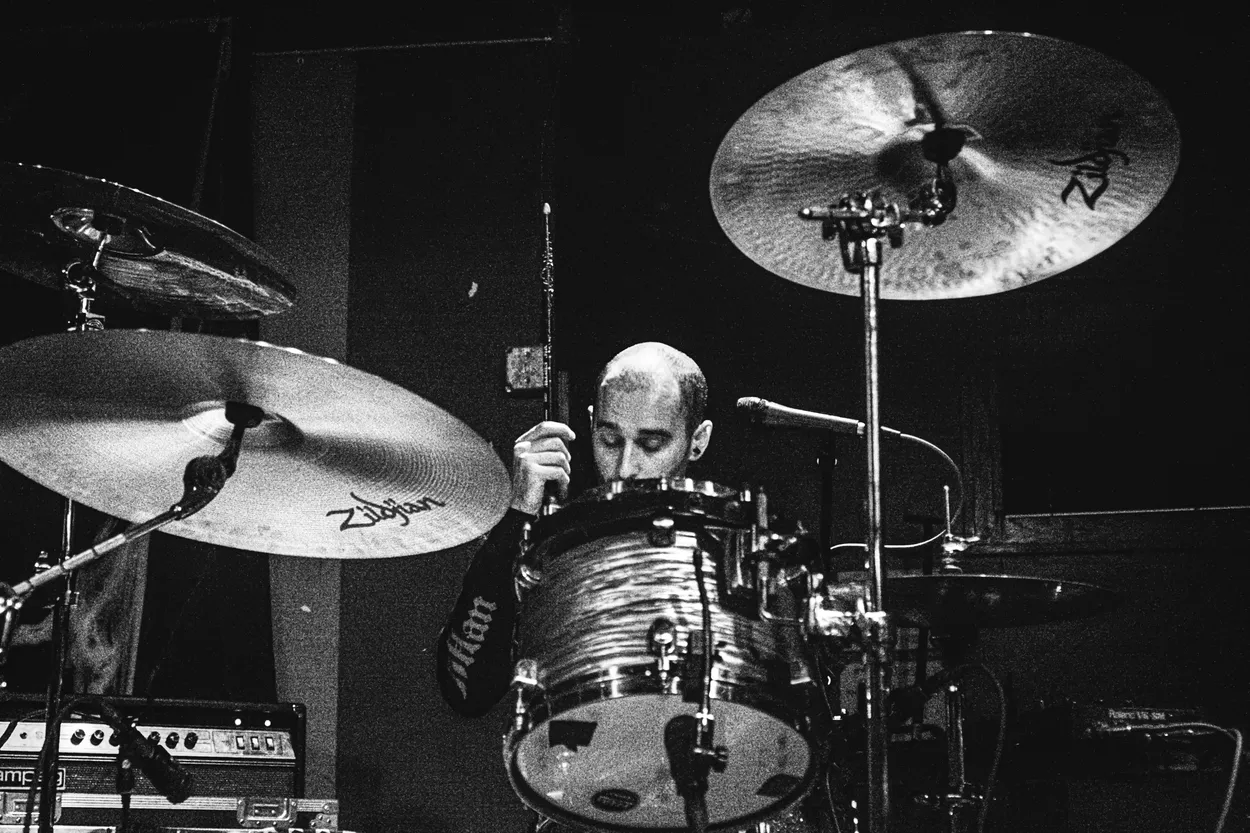 Bell Witch performing live at Ace of Cups, Columbus in 2017 — concert photography by James Anthony Brooks