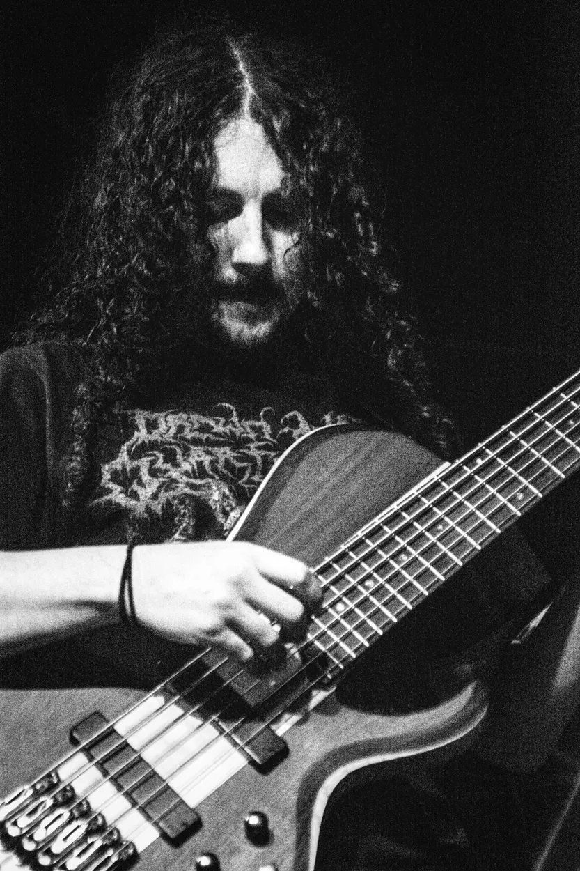 Bell Witch performing live at Ace of Cups, Columbus in 2017 — concert photography by James Anthony Brooks