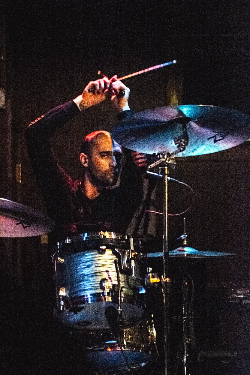 Bell Witch performing live at Ace of Cups, Columbus in 2017 — concert photography by James Anthony Brooks