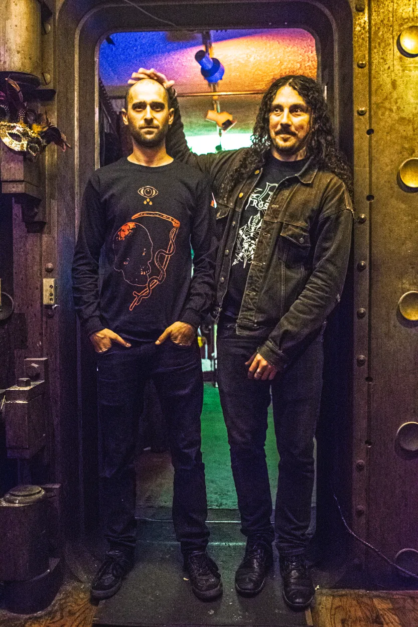 Bell Witch performing live at Ace of Cups, Columbus in 2017 — concert photography by James Anthony Brooks