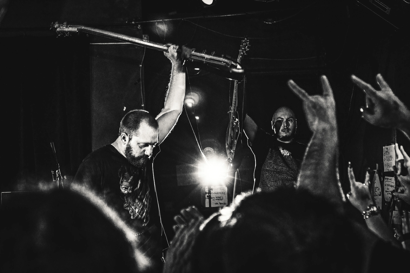 Bongripper performing live at Ace of Cups, Columbus in 2018 — concert photography by James Anthony Brooks