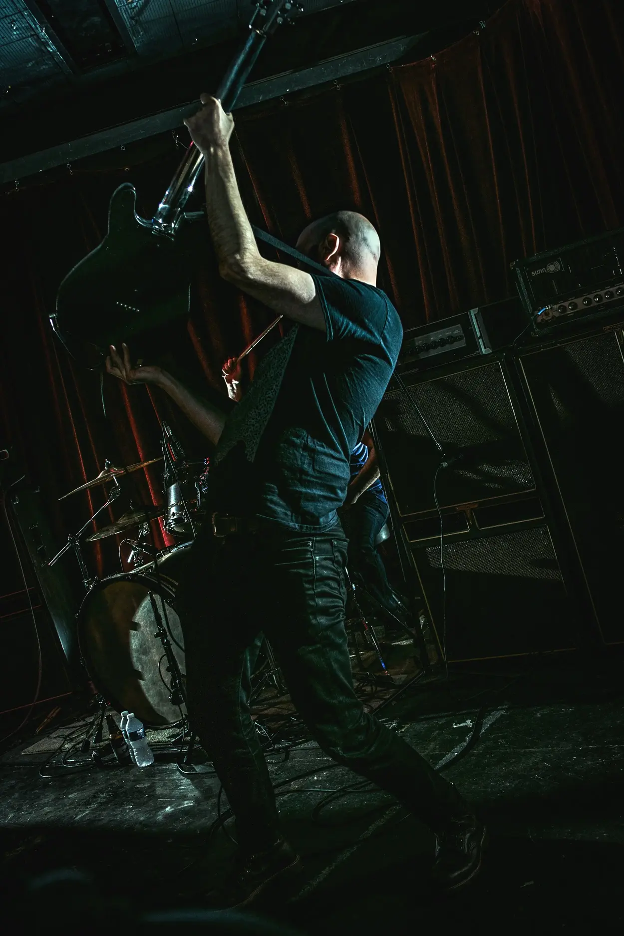 Bongripper performing live at Ace of Cups, Columbus in 2018 — concert photography by James Anthony Brooks