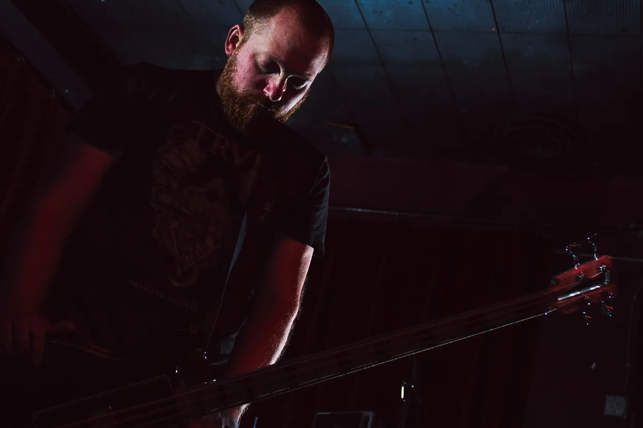 Bongripper performing live at Ace of Cups, Columbus in 2018 — concert photography by James Anthony Brooks