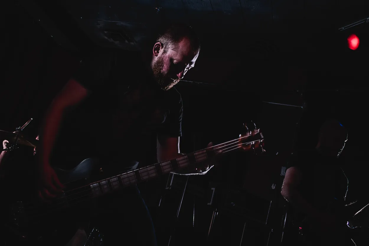 Bongripper performing live at Ace of Cups, Columbus in 2018 — concert photography by James Anthony Brooks
