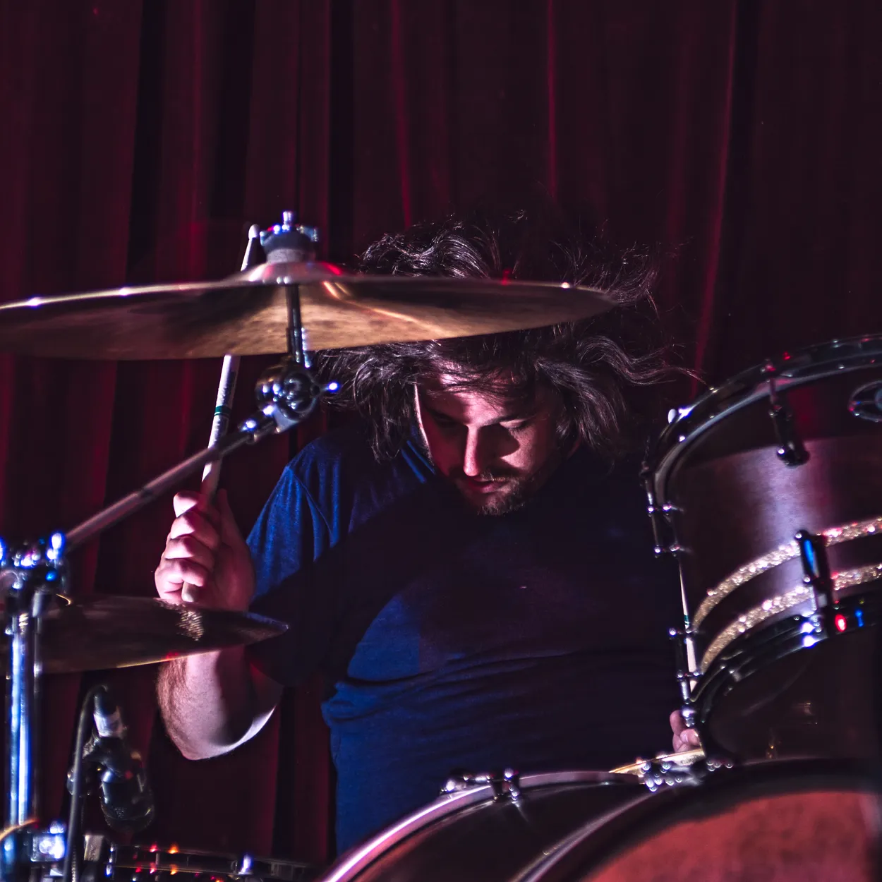 Bongripper performing live at Ace of Cups, Columbus in 2018 — concert photography by James Anthony Brooks