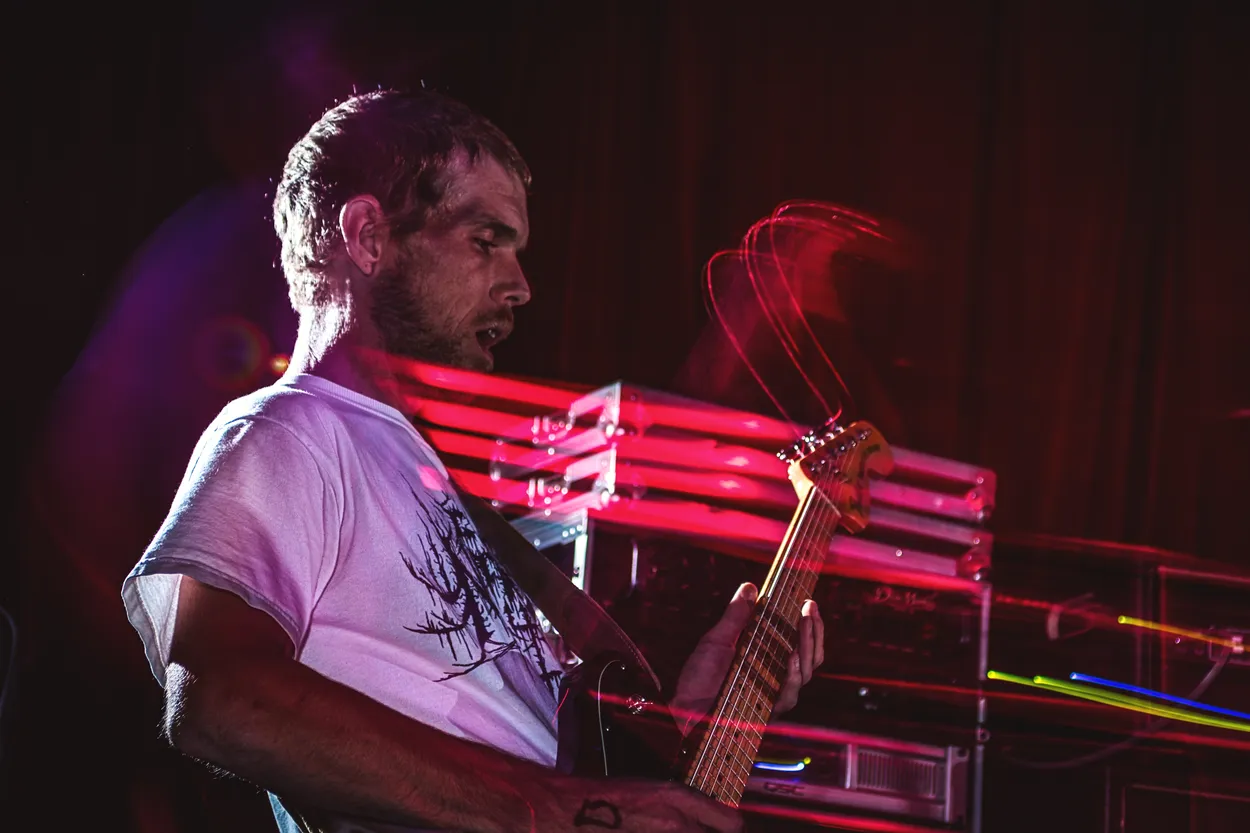 Bongripper performing live at Ace of Cups, Columbus in 2018 — concert photography by James Anthony Brooks