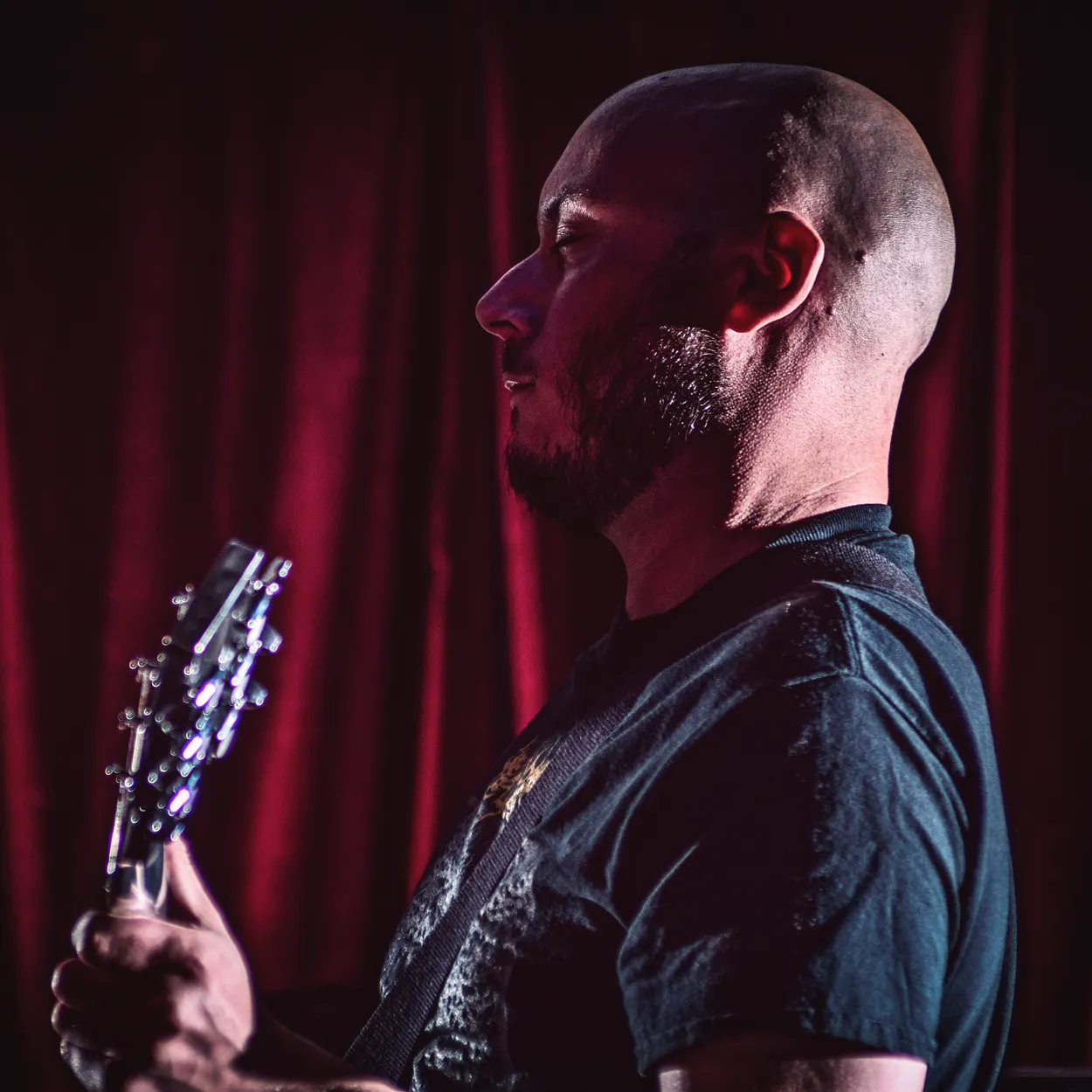 Bongripper performing live at Ace of Cups, Columbus in 2018 — concert photography by James Anthony Brooks