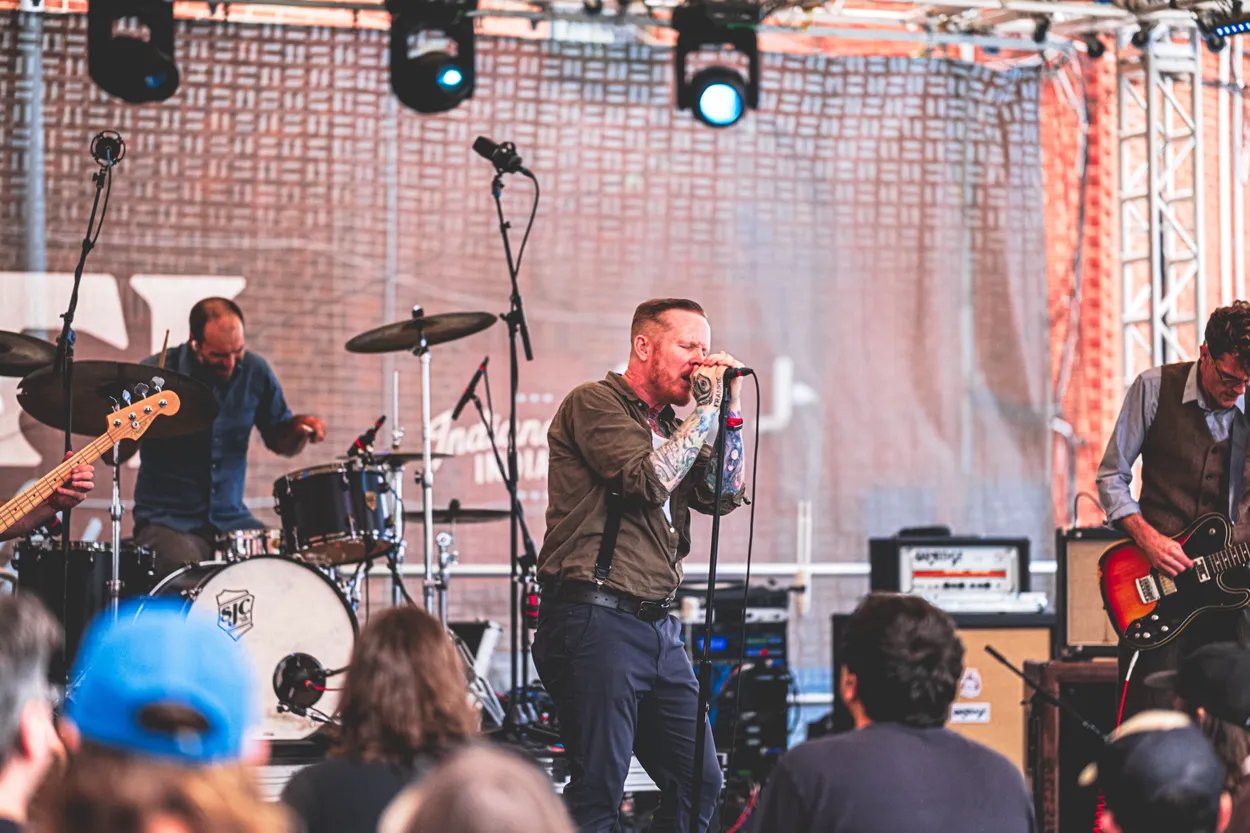 Brazil performing live at Post. Festival, Indianapolis in 2026 — concert photography by James Anthony Brooks