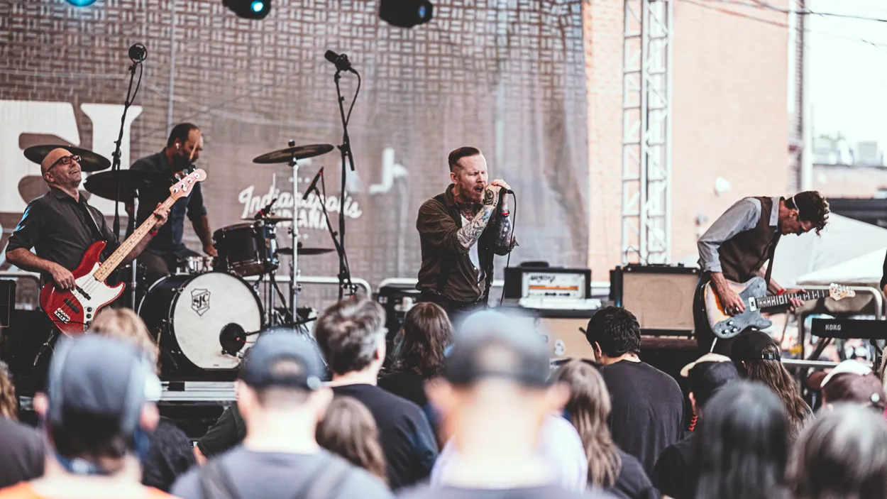 Brazil performing live at Post. Festival, Indianapolis in 2026 — concert photography by James Anthony Brooks