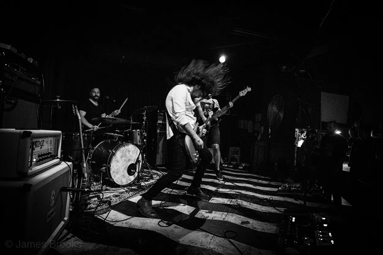 Brujas del Sol performing live at Ace of Cups, Columbus in 2019 — concert photography by James Anthony Brooks
