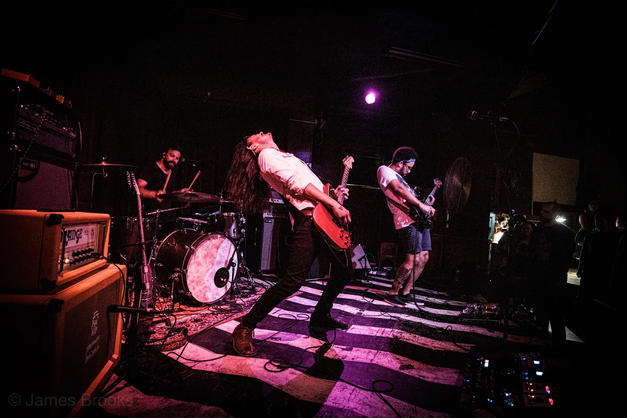 Brujas del Sol performing live at Ace of Cups, Columbus in 2019 — concert photography by James Anthony Brooks
