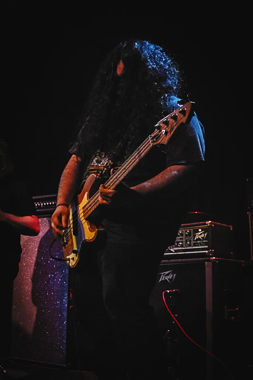 Bummer performing live at Ace of Cups, Columbus in 2017 — concert photography by James Anthony Brooks