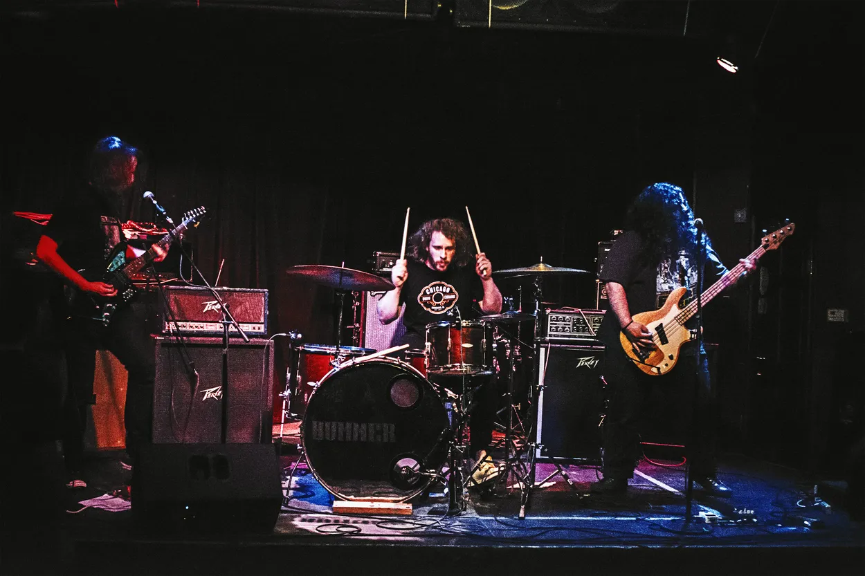 Bummer performing live at Ace of Cups, Columbus in 2017 — concert photography by James Anthony Brooks