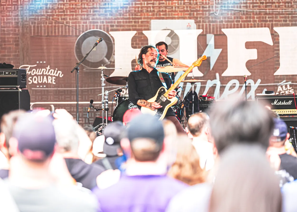 Caspian performing live at Post. Festival, Indianapolis in 2026 — concert photography by James Anthony Brooks
