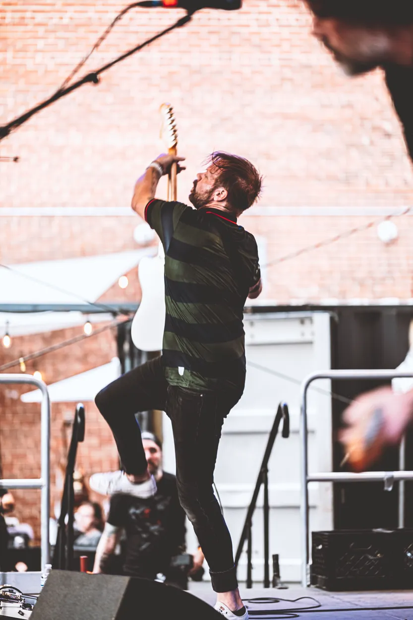 Caspian performing live at Post. Festival, Indianapolis in 2026 — concert photography by James Anthony Brooks