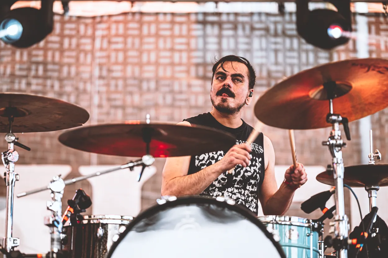 Caspian performing live at Post. Festival, Indianapolis in 2026 — concert photography by James Anthony Brooks