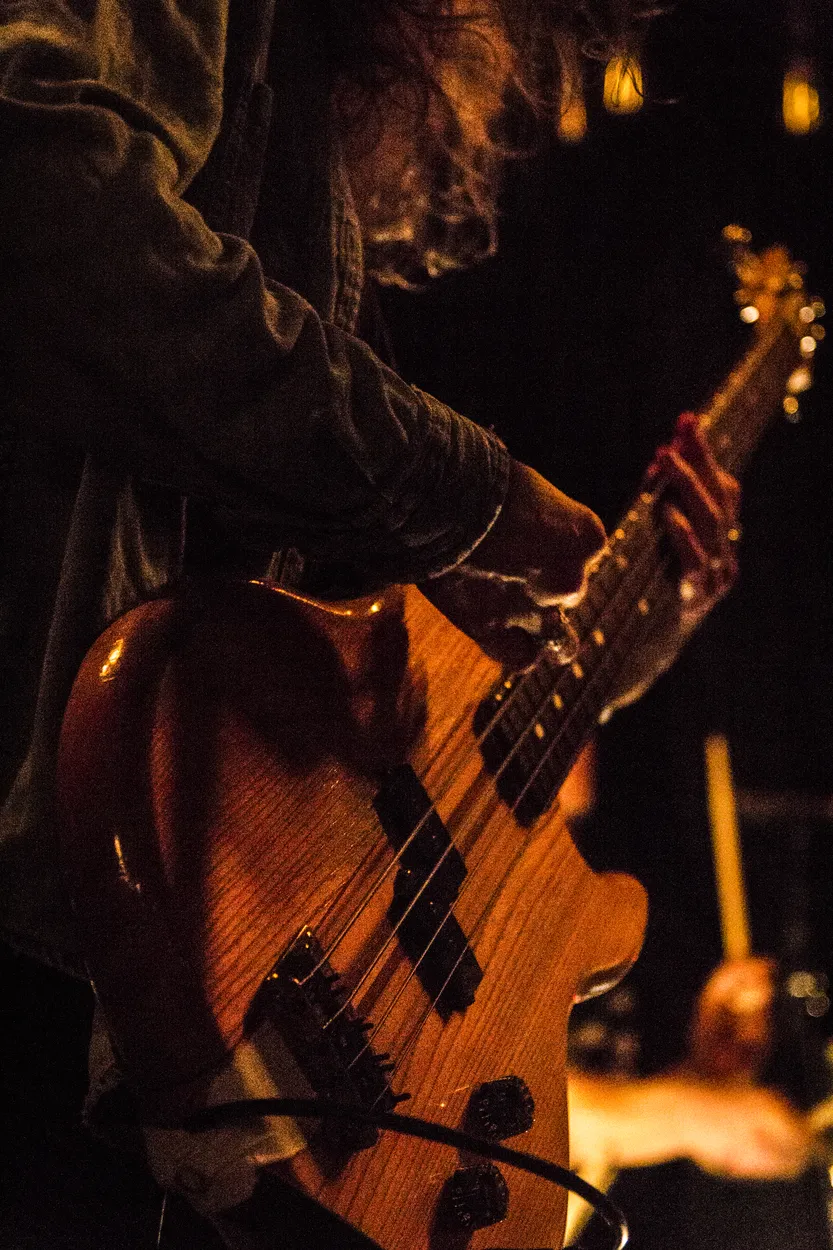 Comrades performing live at Spacebar, Columbus in 2017 — concert photography by James Anthony Brooks