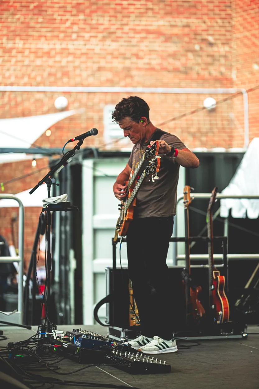 El Ten Eleven performing live at Post. Festival, Indianapolis in 2026 — concert photography by James Anthony Brooks