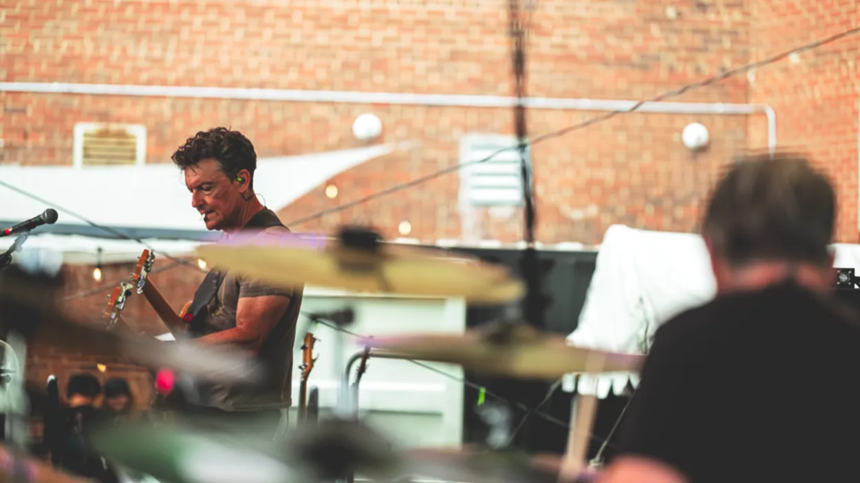El Ten Eleven performing live at Post. Festival, Indianapolis in 2026 — concert photography by James Anthony Brooks