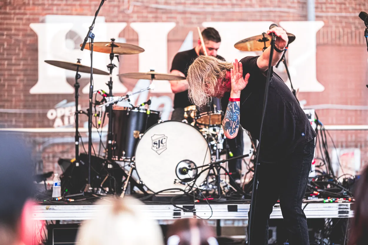 Idle Heirs performing live at Post. Festival, Indianapolis in 2026 — concert photography by James Anthony Brooks
