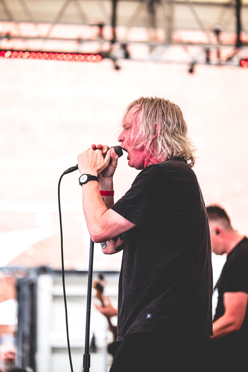 Idle Heirs performing live at Post. Festival, Indianapolis in 2026 — concert photography by James Anthony Brooks