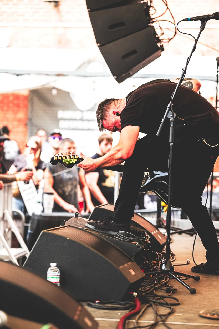 Idle Heirs performing live at Post. Festival, Indianapolis in 2026 — concert photography by James Anthony Brooks