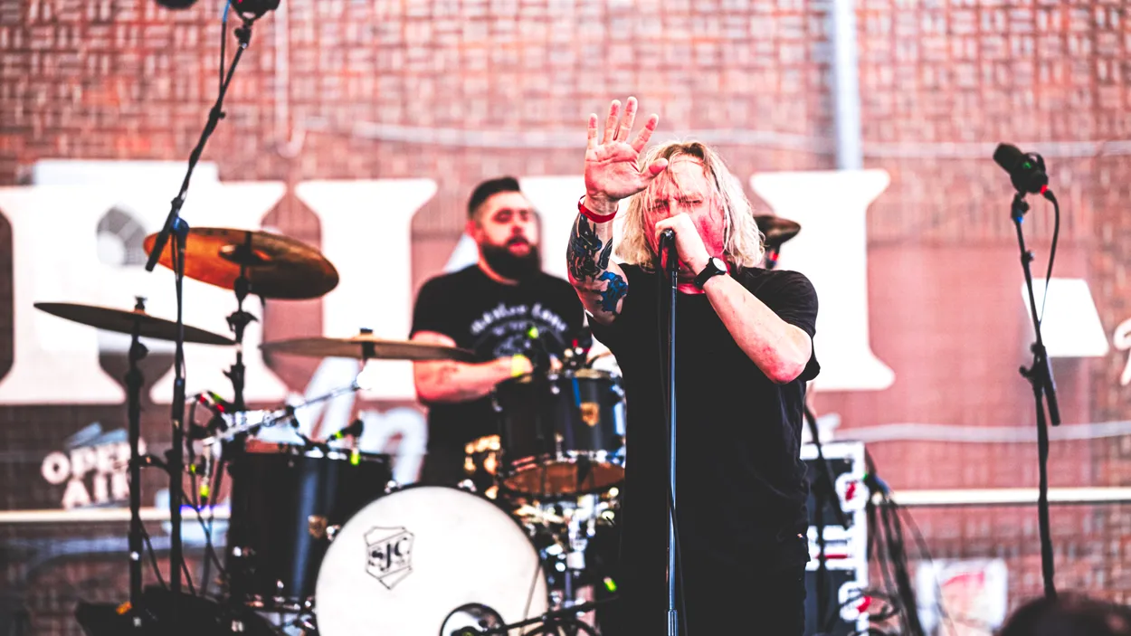 Idle Heirs performing live at Post. Festival, Indianapolis in 2026 — concert photography by James Anthony Brooks