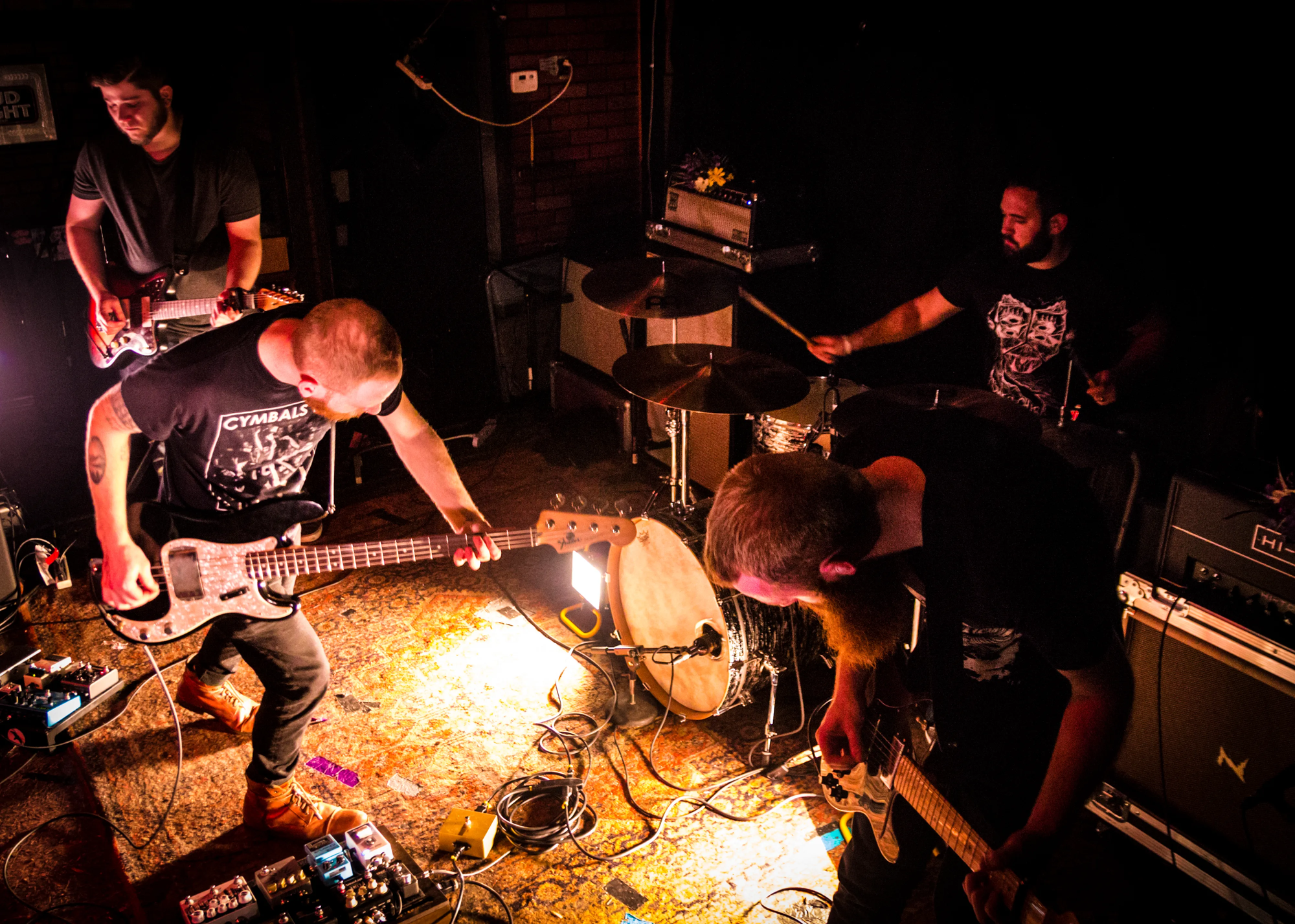 Man Mountain performing live at The Summit Music Hall, Columbus in 2017 — concert photography by James Anthony Brooks