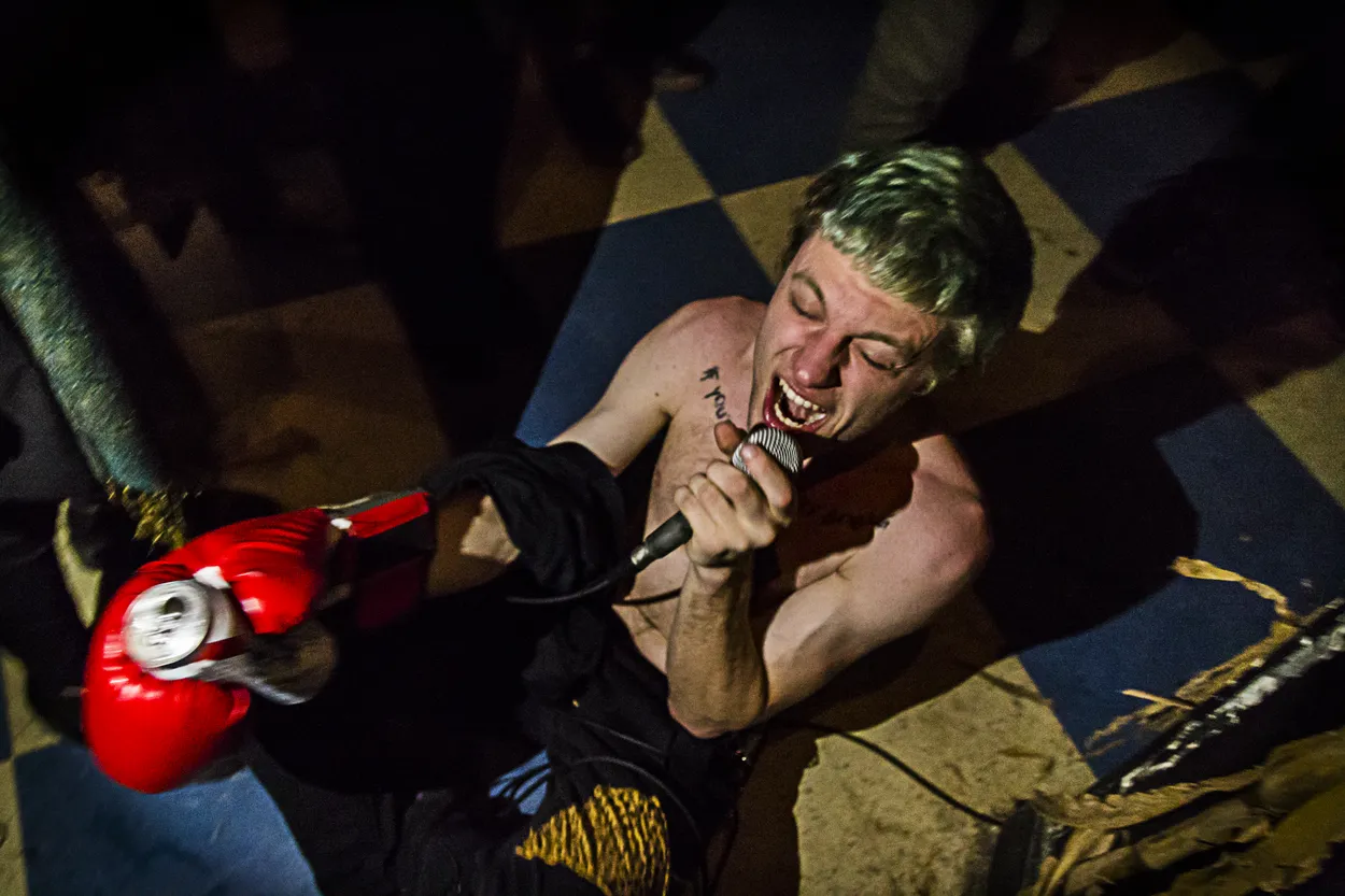 Nuclear Moms performing live at Cafe Bourbon Street, Columbus in 2016 — concert photography by James Anthony Brooks