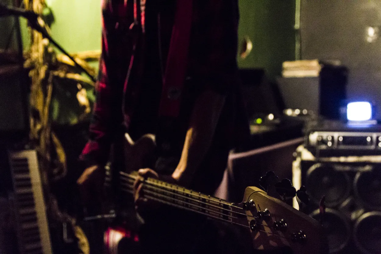 Nuclear Moms performing live at Cafe Bourbon Street, Columbus in 2016 — concert photography by James Anthony Brooks