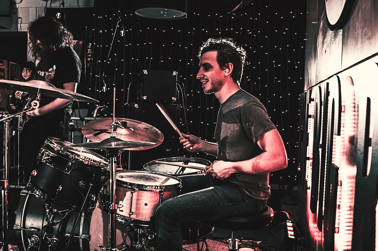 Pale Grey Lore performing live at Big Room Bar, Columbus in 2018 — concert photography by James Anthony Brooks