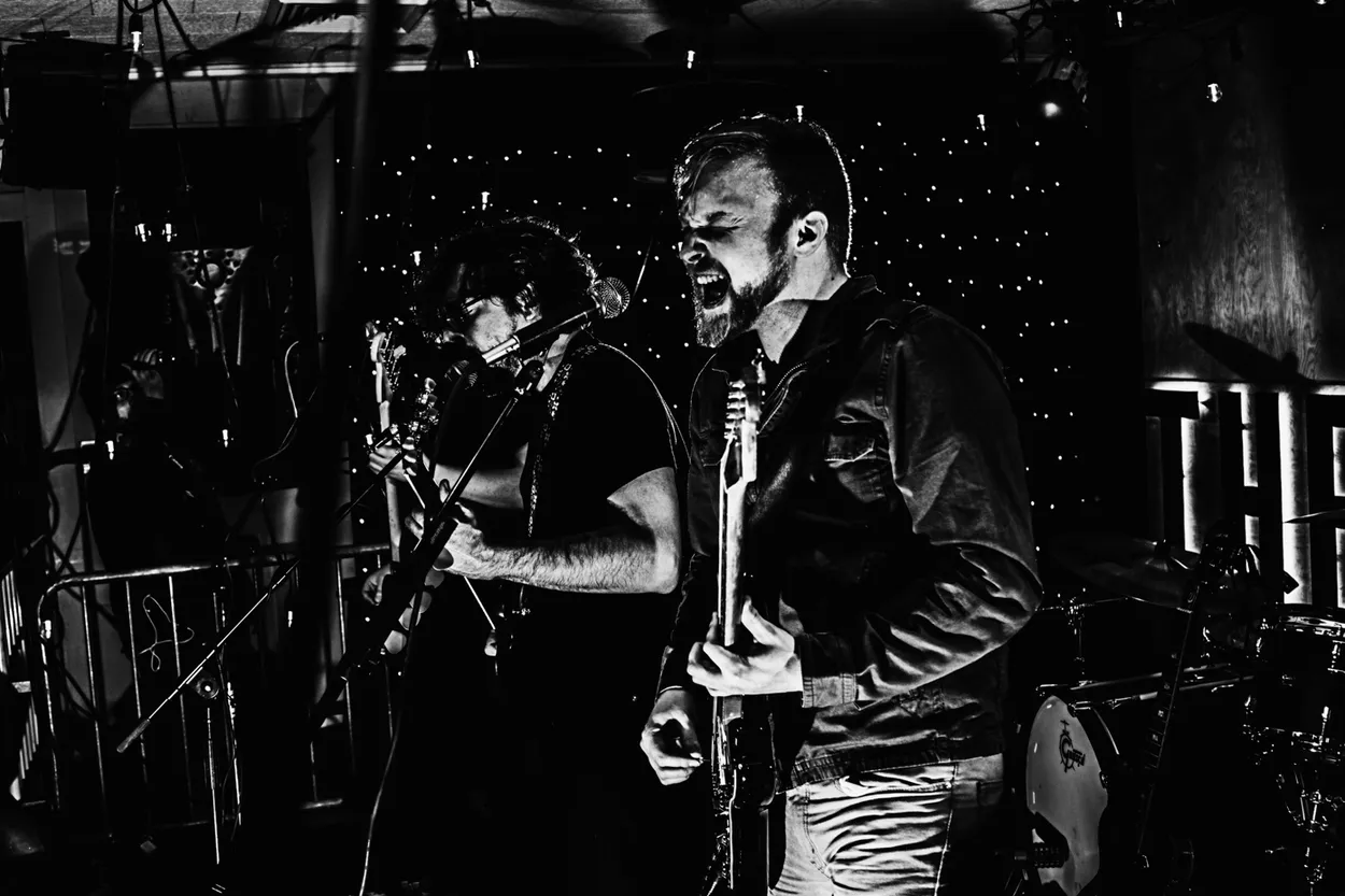 Pale Grey Lore performing live at Big Room Bar, Columbus in 2018 — concert photography by James Anthony Brooks