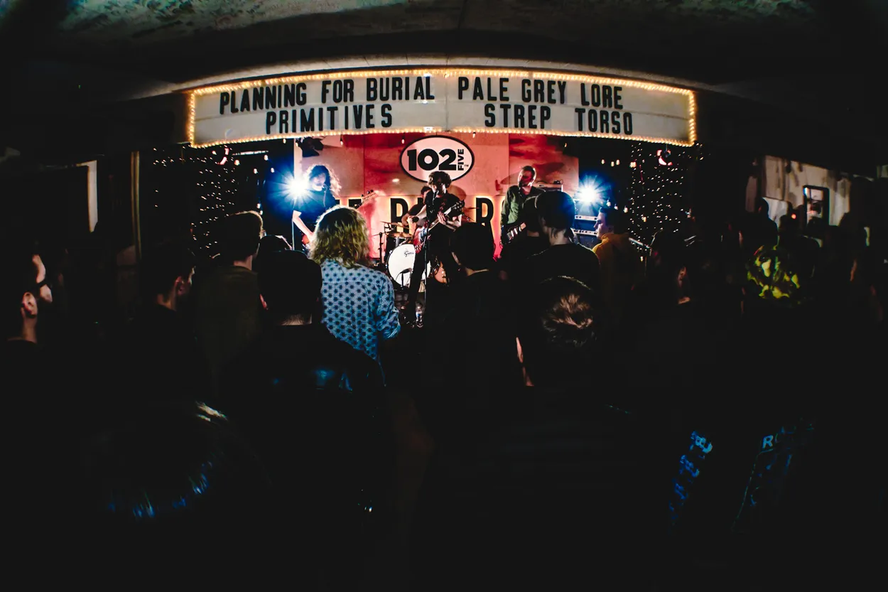 Pale Grey Lore performing live at Big Room Bar, Columbus in 2018 — concert photography by James Anthony Brooks