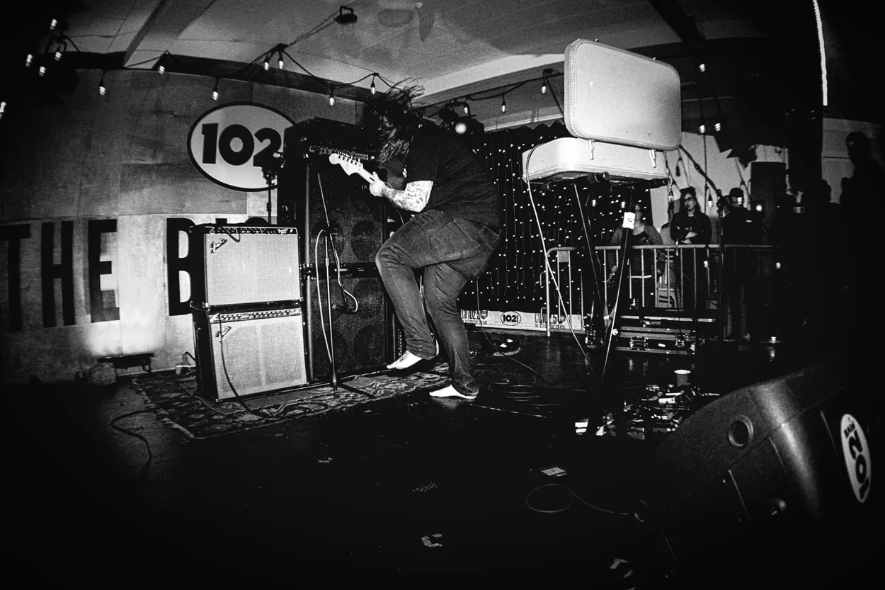 Planning for Burial performing live at Big Room Bar, Columbus in 2018 — concert photography by James Anthony Brooks