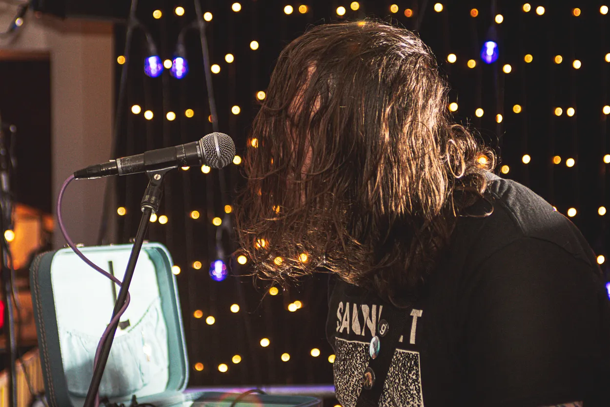 Planning for Burial performing live at Big Room Bar, Columbus in 2018 — concert photography by James Anthony Brooks