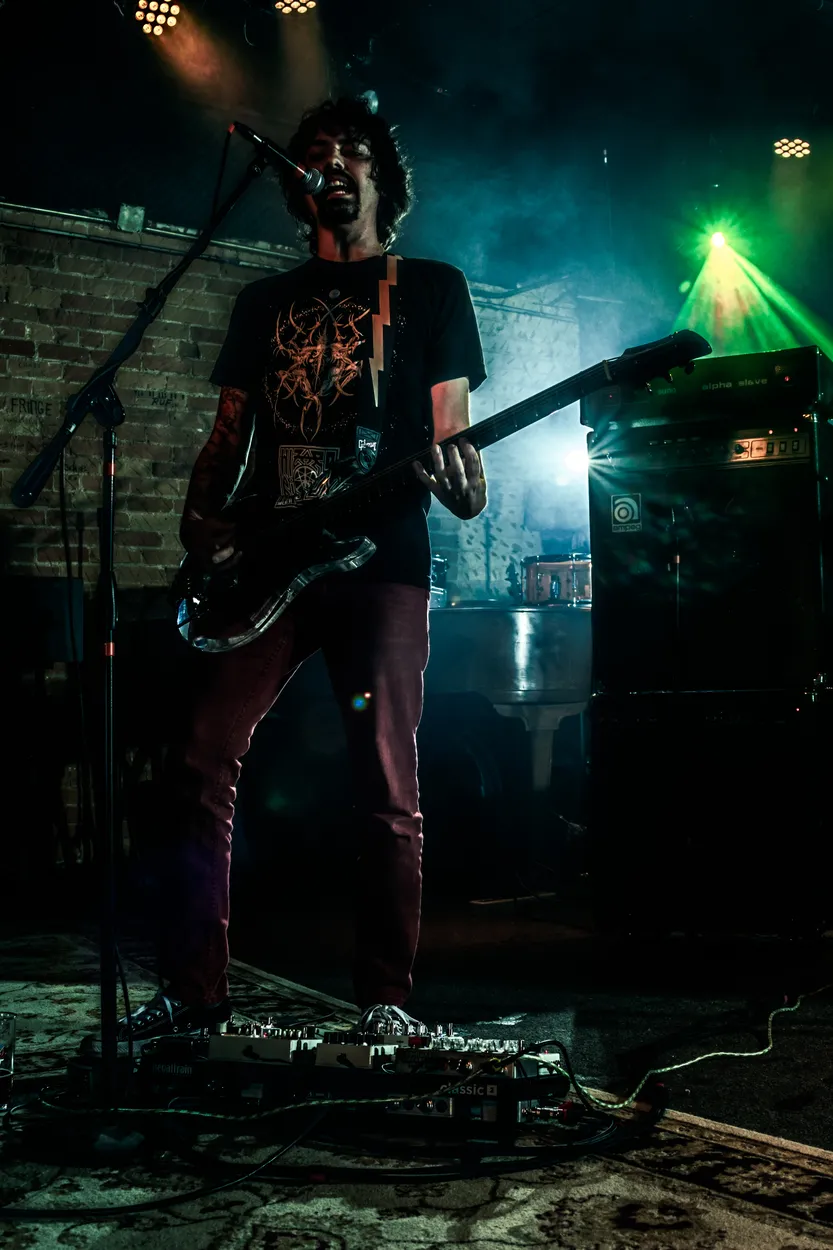 Reflex Machine performing live at Howard's Club H, Bowling Green in 2018 — concert photography by James Anthony Brooks