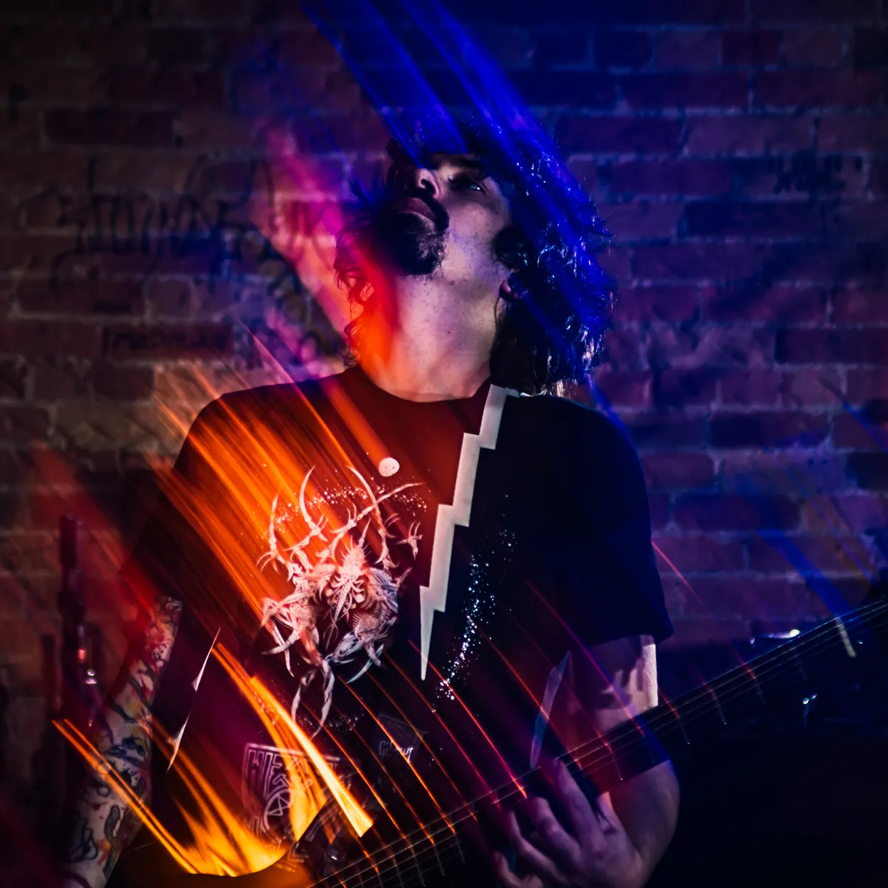 Reflex Machine performing live at Howard's Club H, Bowling Green in 2018 — concert photography by James Anthony Brooks