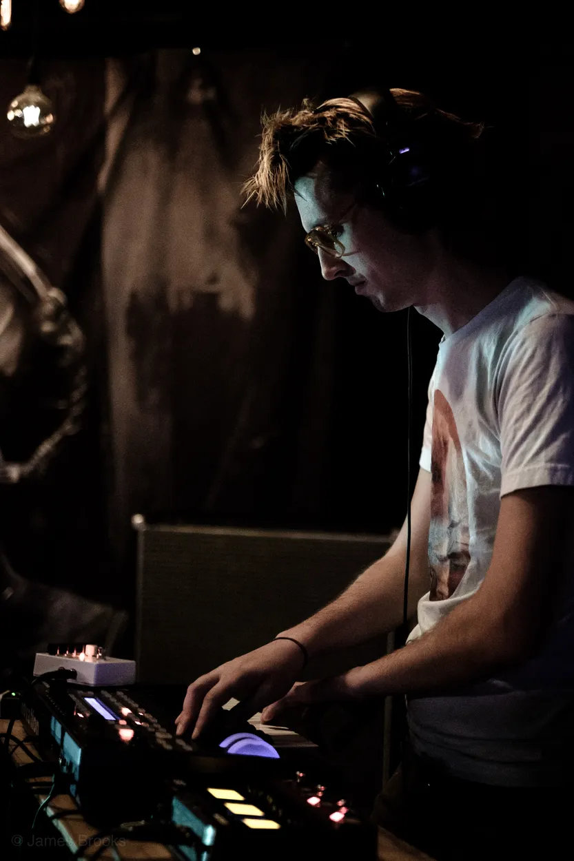 Reflex Machine performing live at Spacebar, Columbus in 2019 — concert photography by James Anthony Brooks